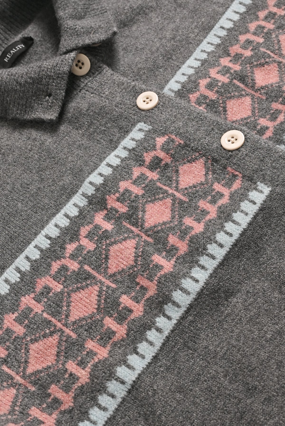 GRAY SWEATER Reality