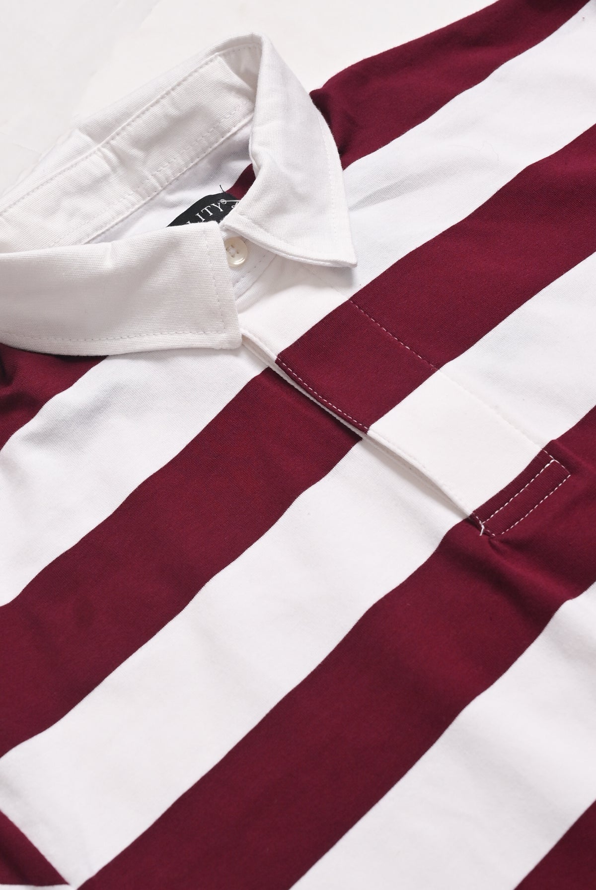 TWILL COLLAR YARN DYED mehroon POLO