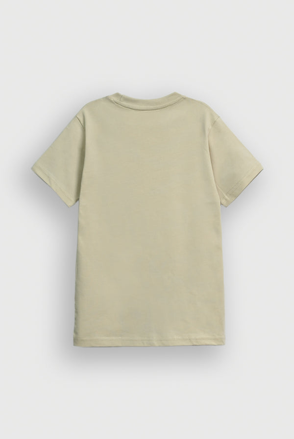Boys Cream T-SHIRT Reality