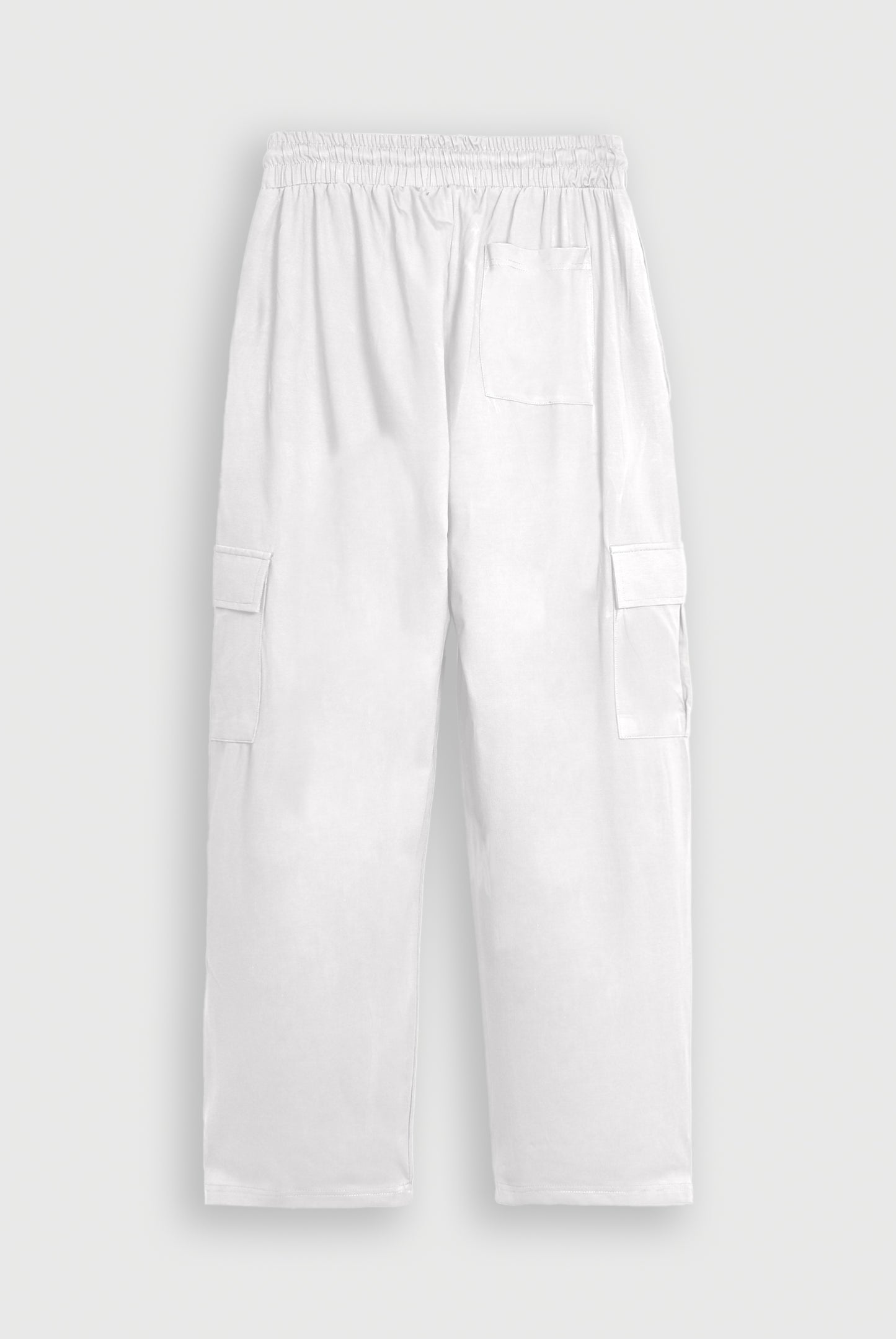 SIX POCKET white TROUSER