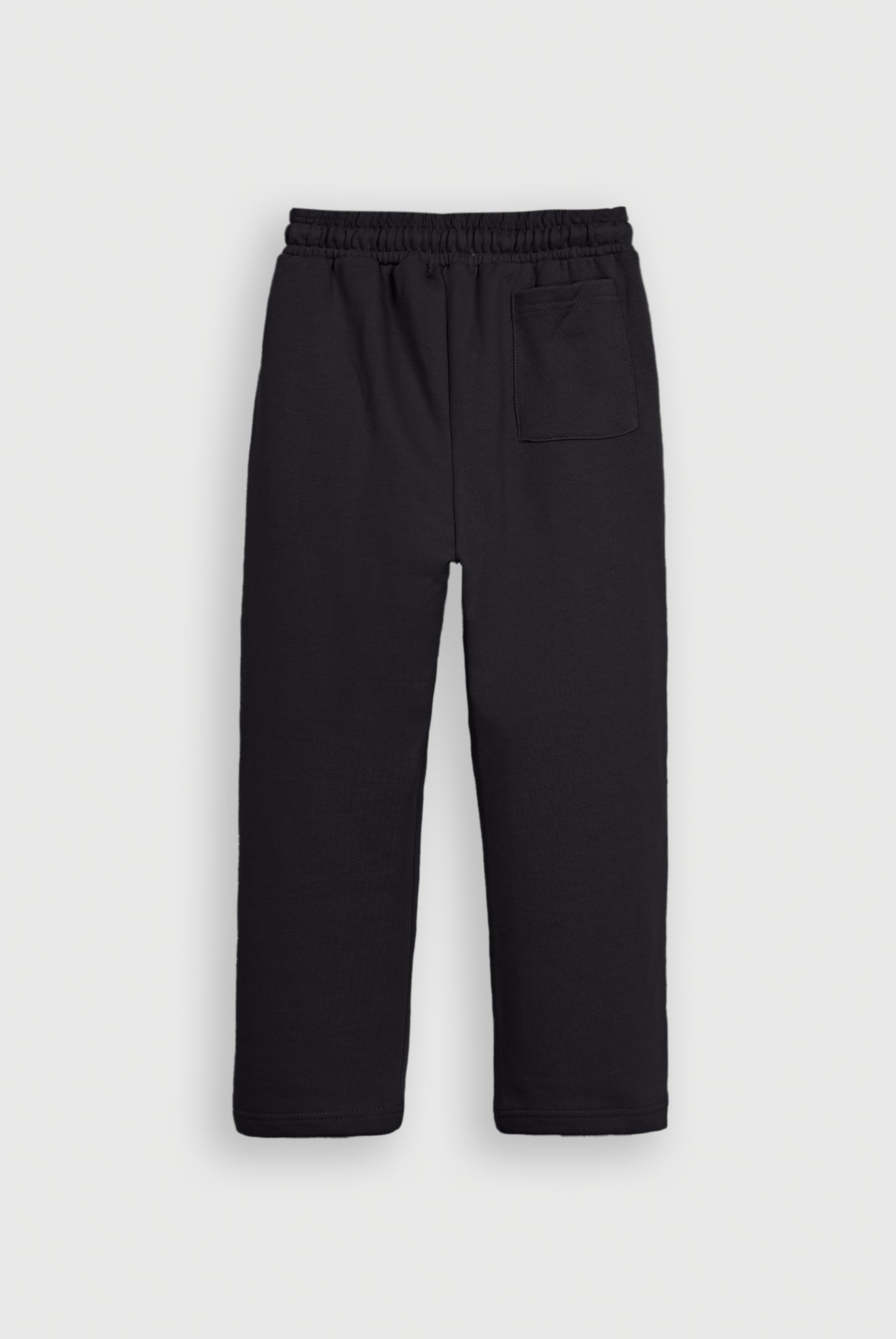 BASIC TERRY black TROUSER