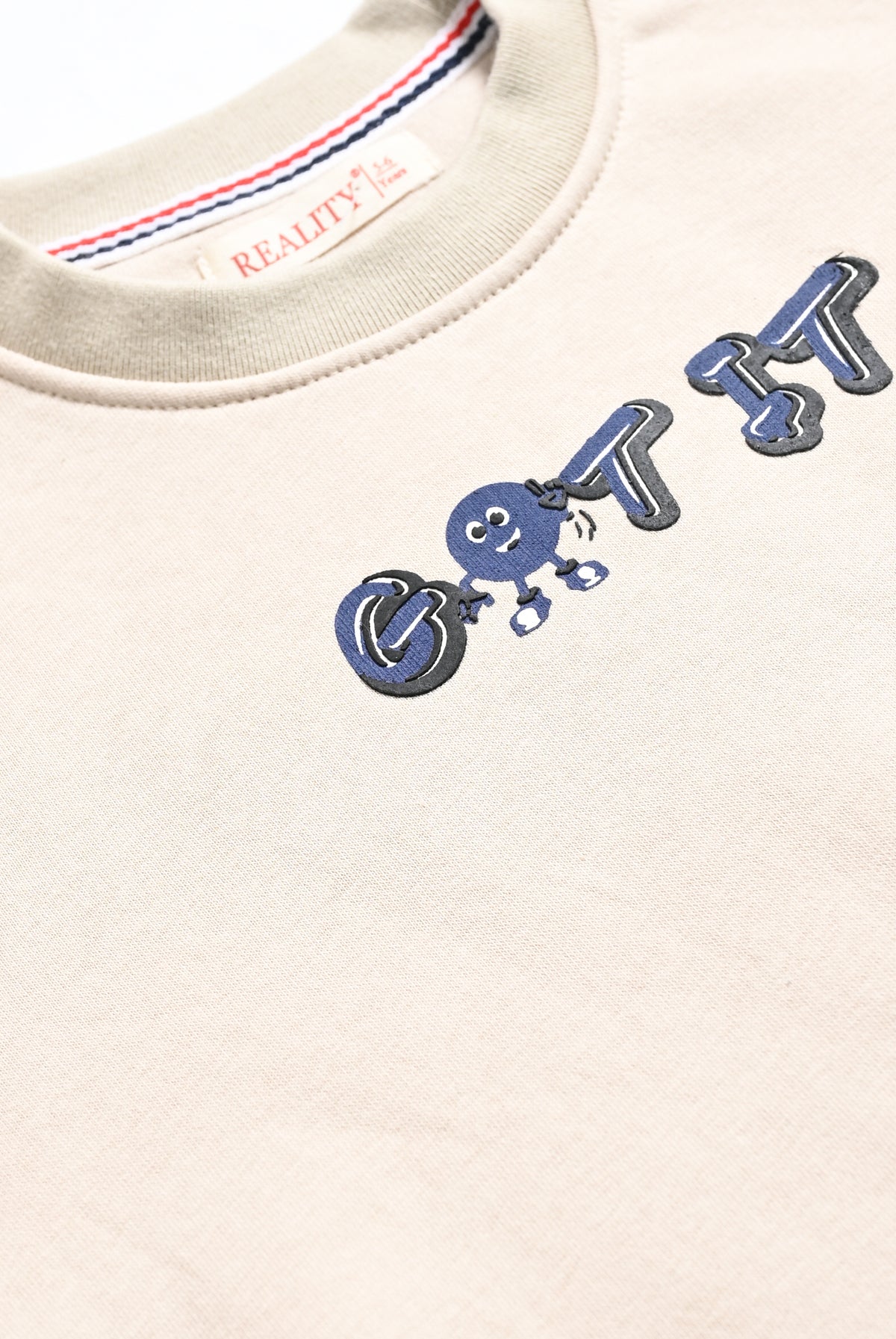BOYS "GOT IT" BEIGE SWEATSHIRT Reality