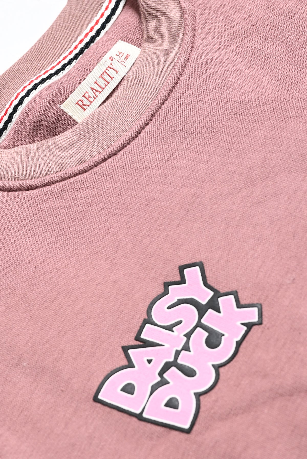 DAISY DUCK tea pink SWEATSHIRT REALITY