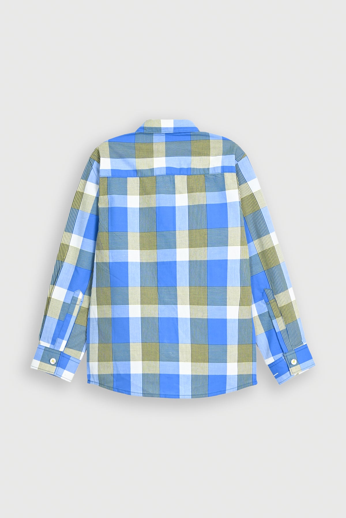 CHECKED LIGHT BLUE SHIRT