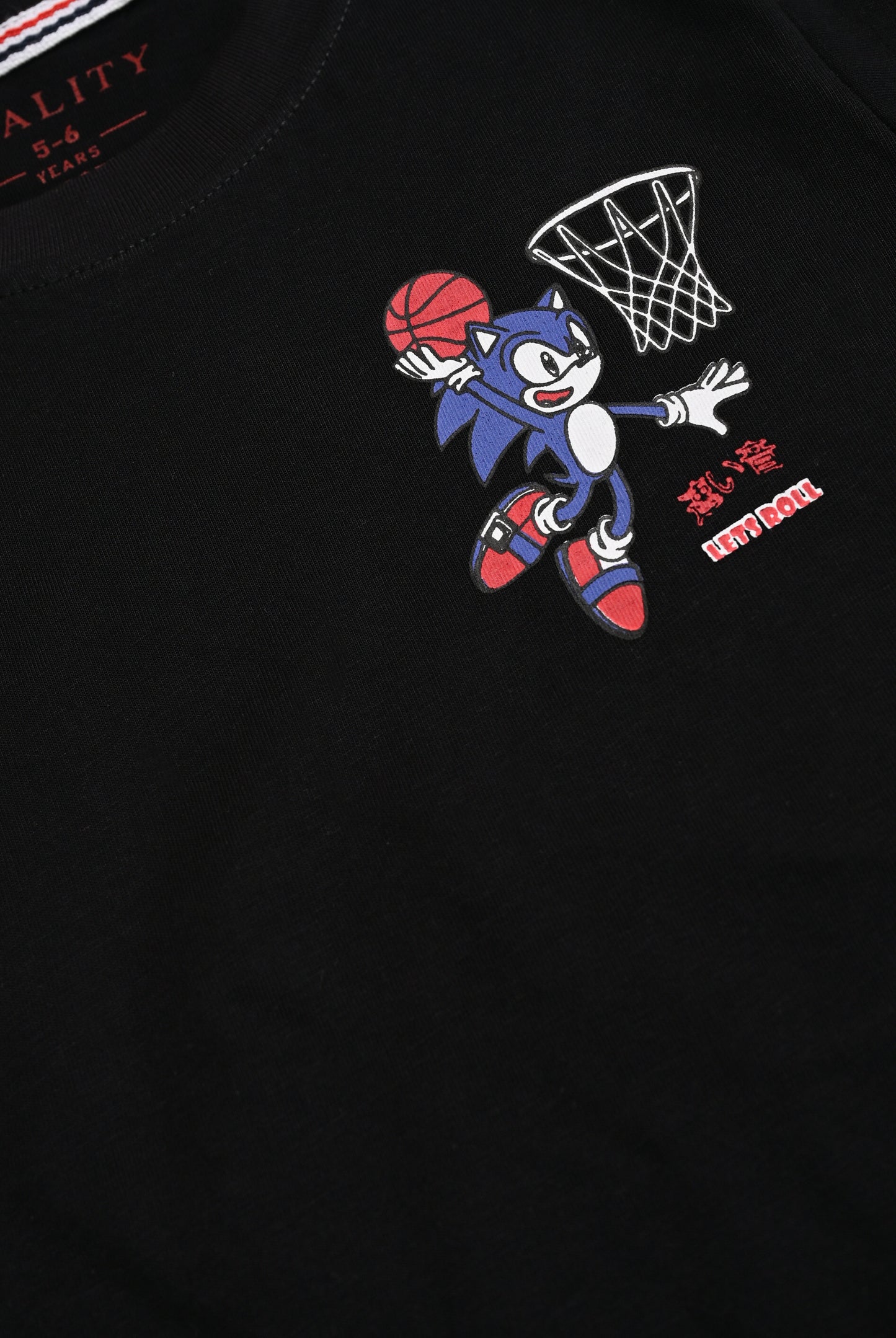 Boys BLACK T-SHIRT Reality
