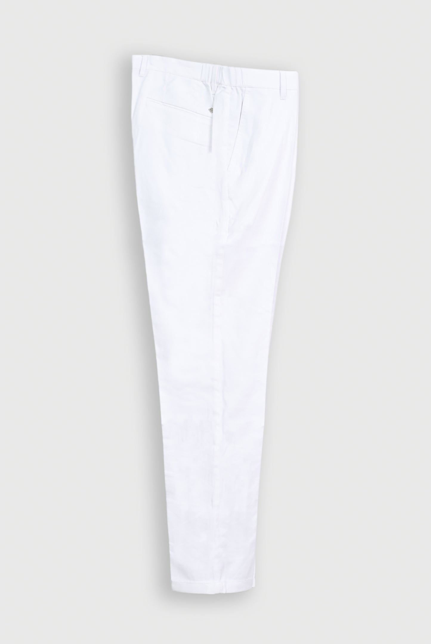 IMPORTED COTTON WHITE PANT Reality