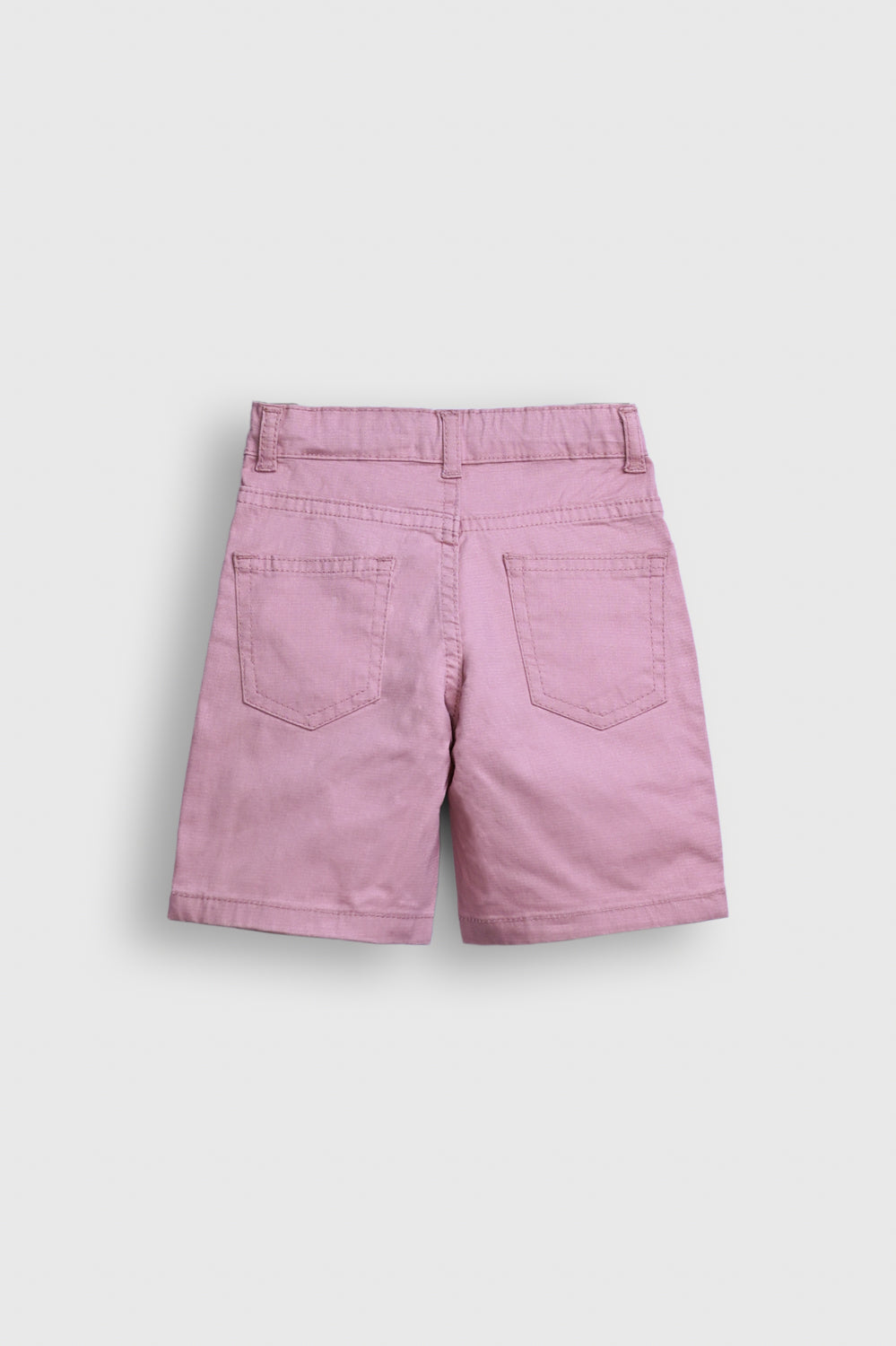 Boys Pink Cotton Twill Shorts Reality