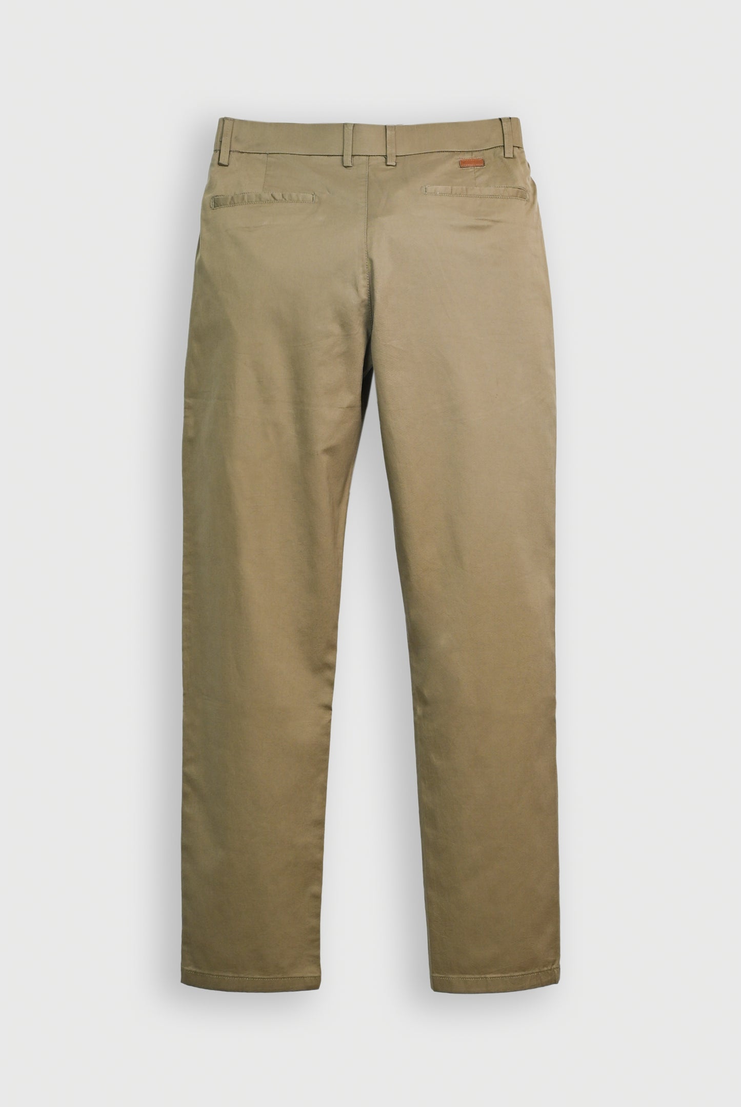 IMPORTED COTTON OLIVE PANT Reality