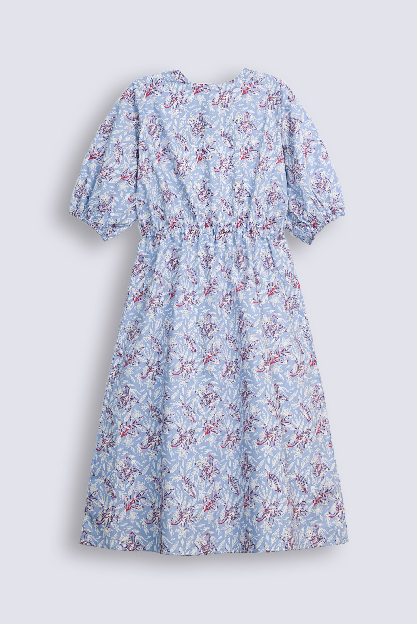OBSIDIAN FLORAL SKY FROCK Reality