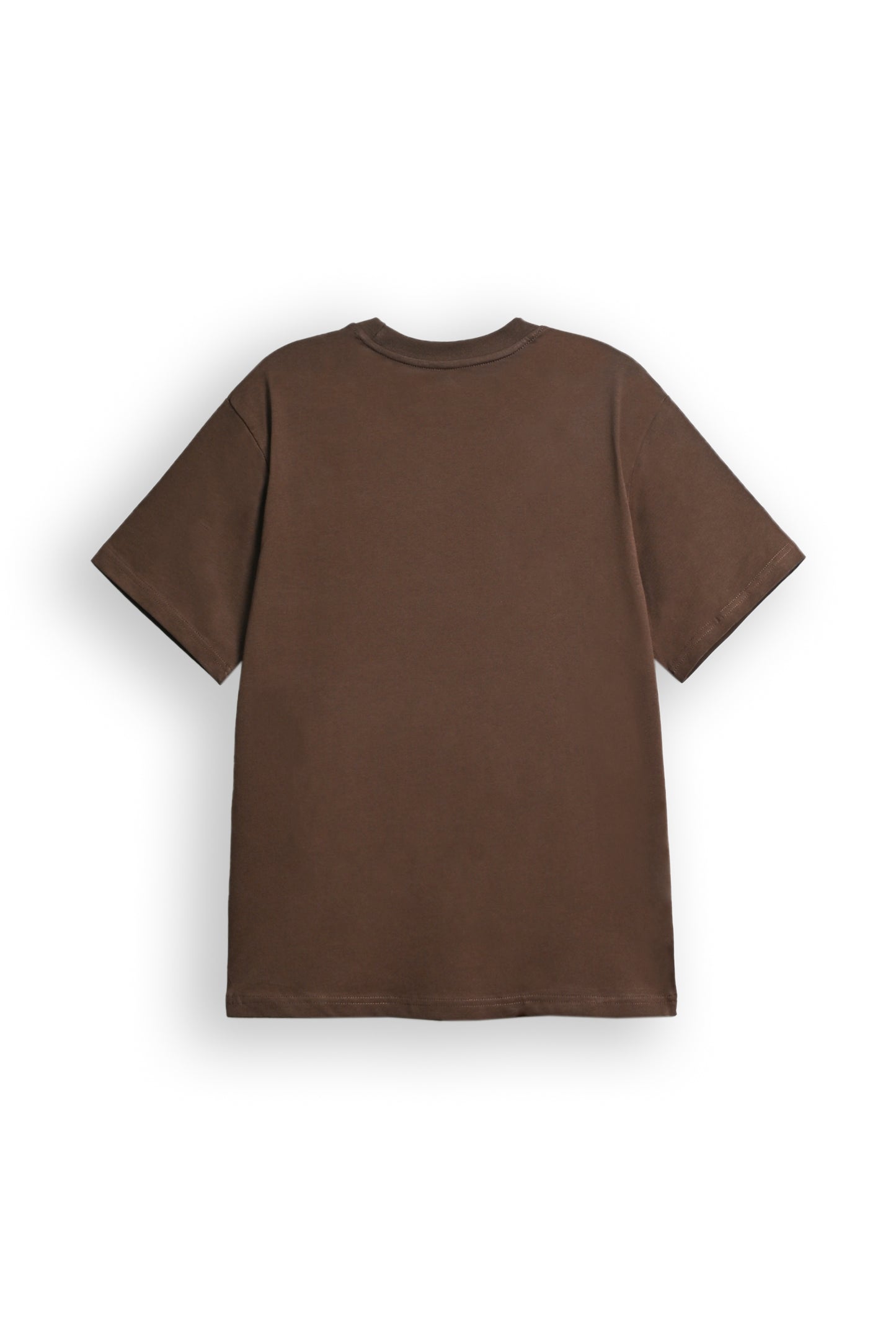 DARK BROWN DOWN SHOULDER T-SHIRT Reality