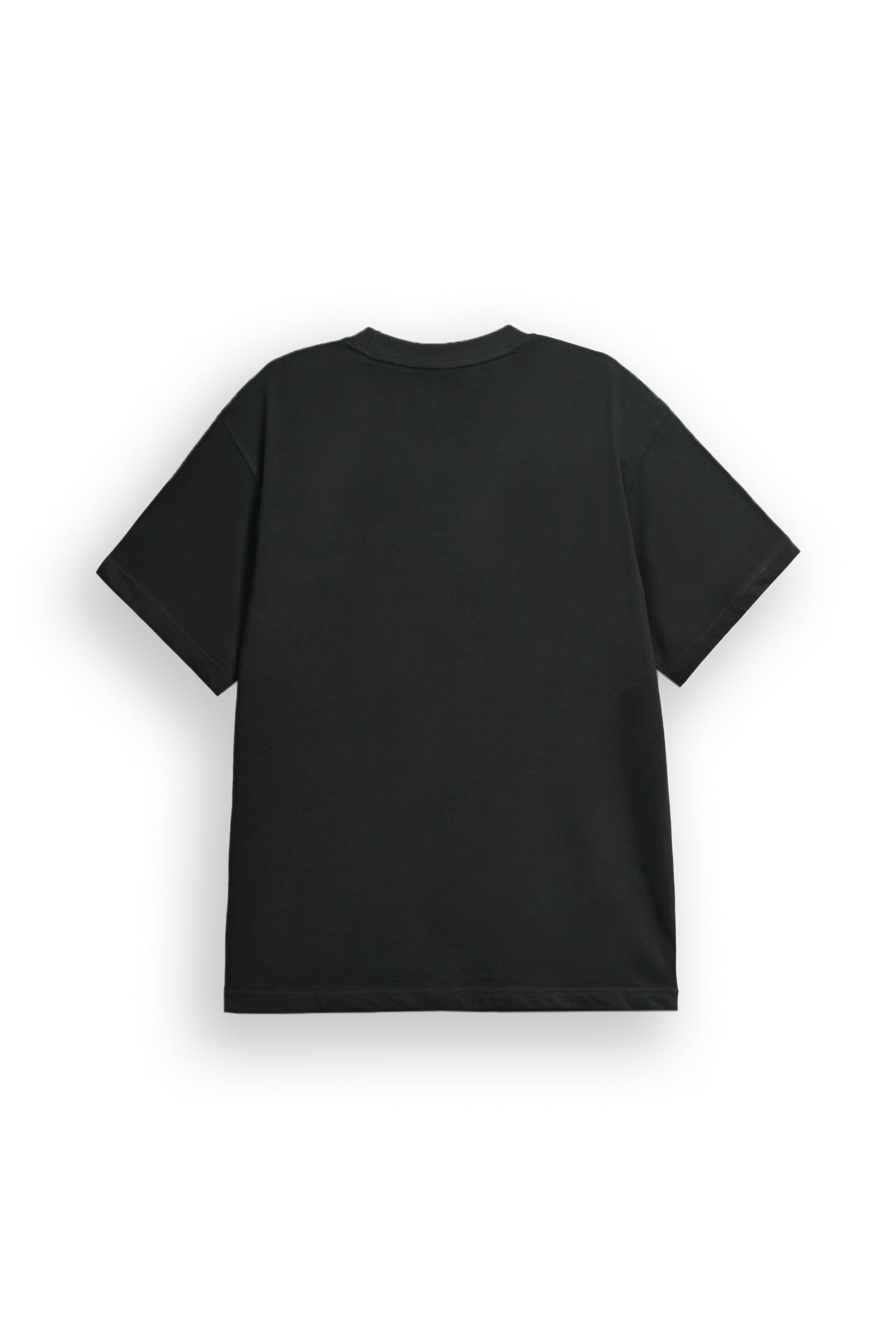 BLACK DOWN SHOULDER T-SHIRT Reality