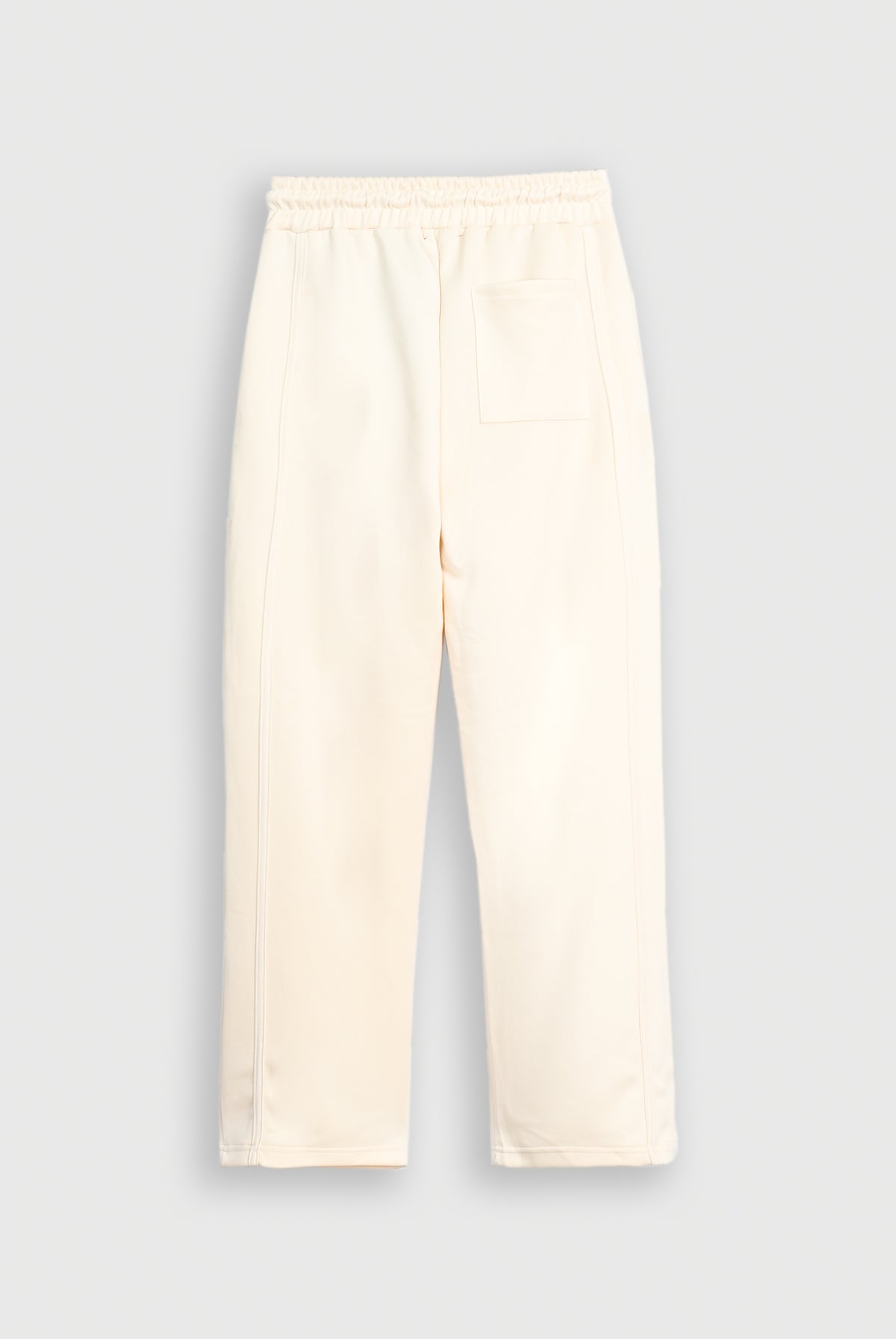 INTERLOCK TAPERED OFF WHITE TROUSER Reality