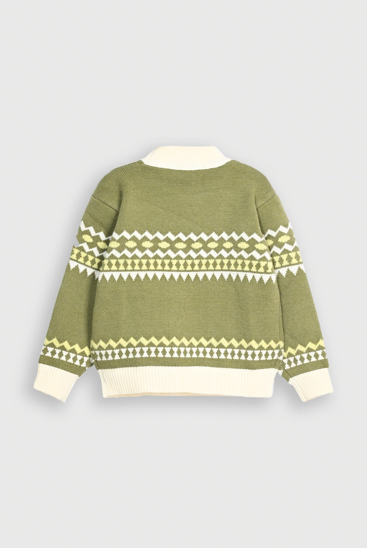 KIDS GREEN SWEATER