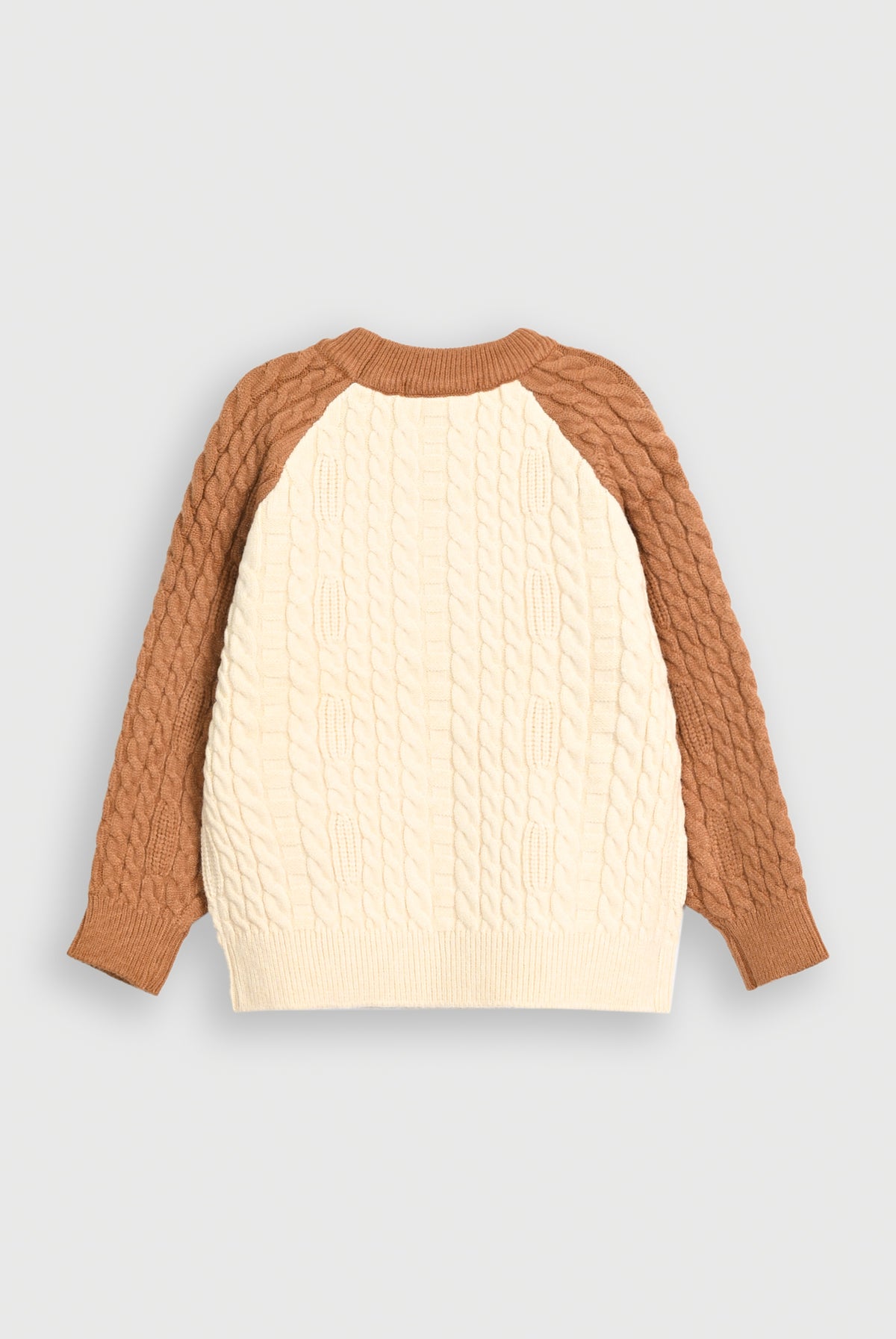 KIDS BROWN SWEATER