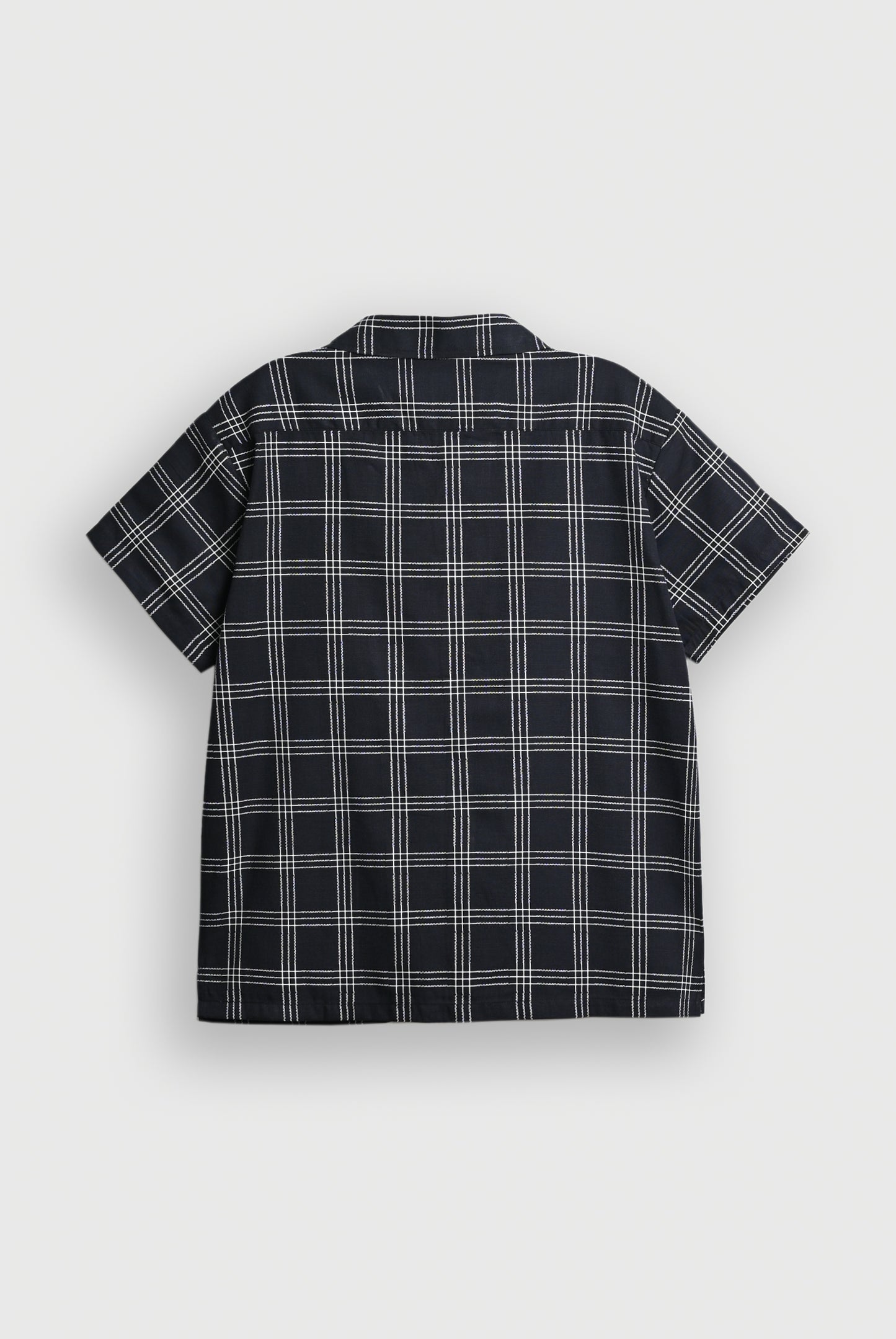 COAT COLLAR SHIRT BLACK Reality