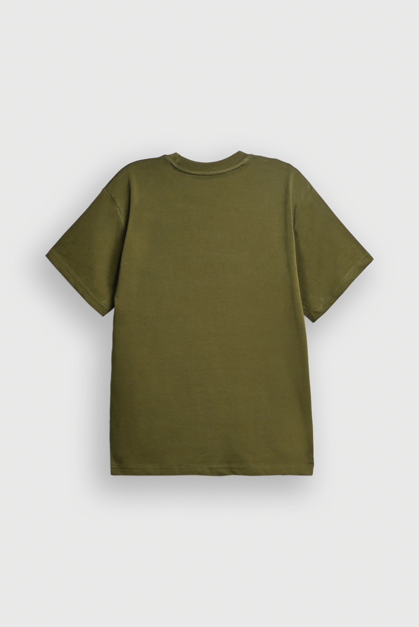 MEN GREEN DOWN SHOULDER T-SHIRT Reality