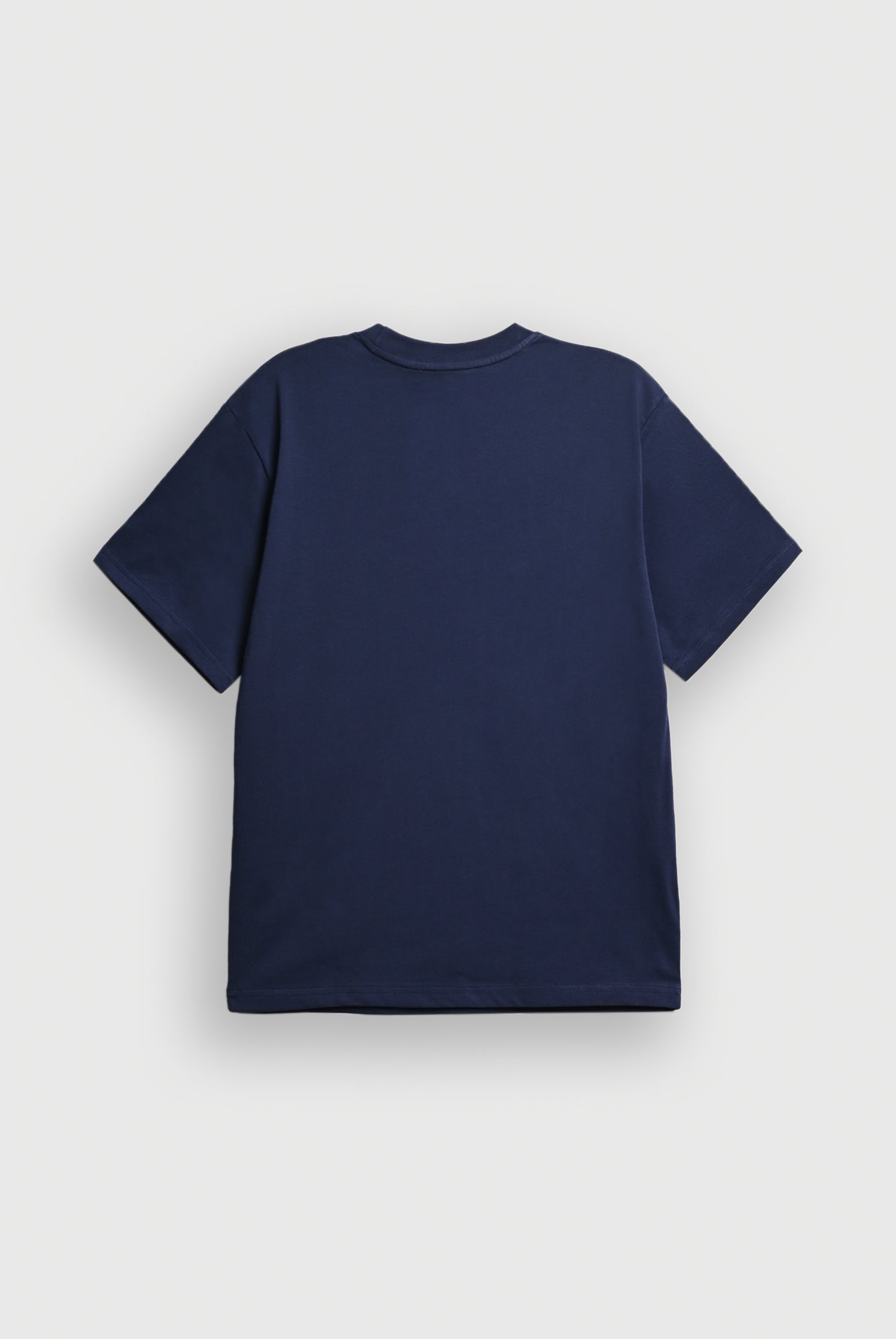 MEN NAVY DOWN SHOULDER T-SHIRT Reality