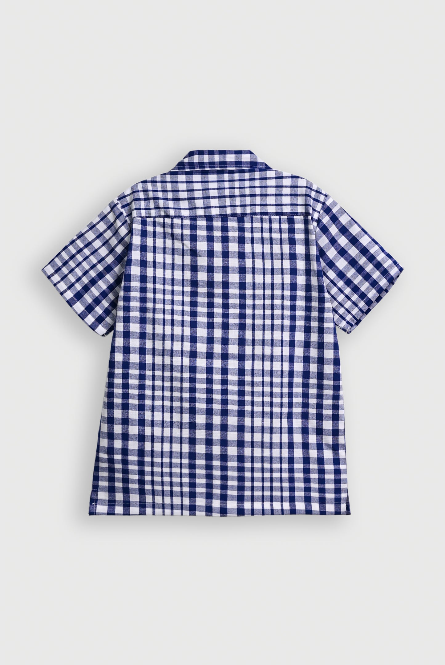 COAT COLLAR BLUE CASUAL SHIRT Reality