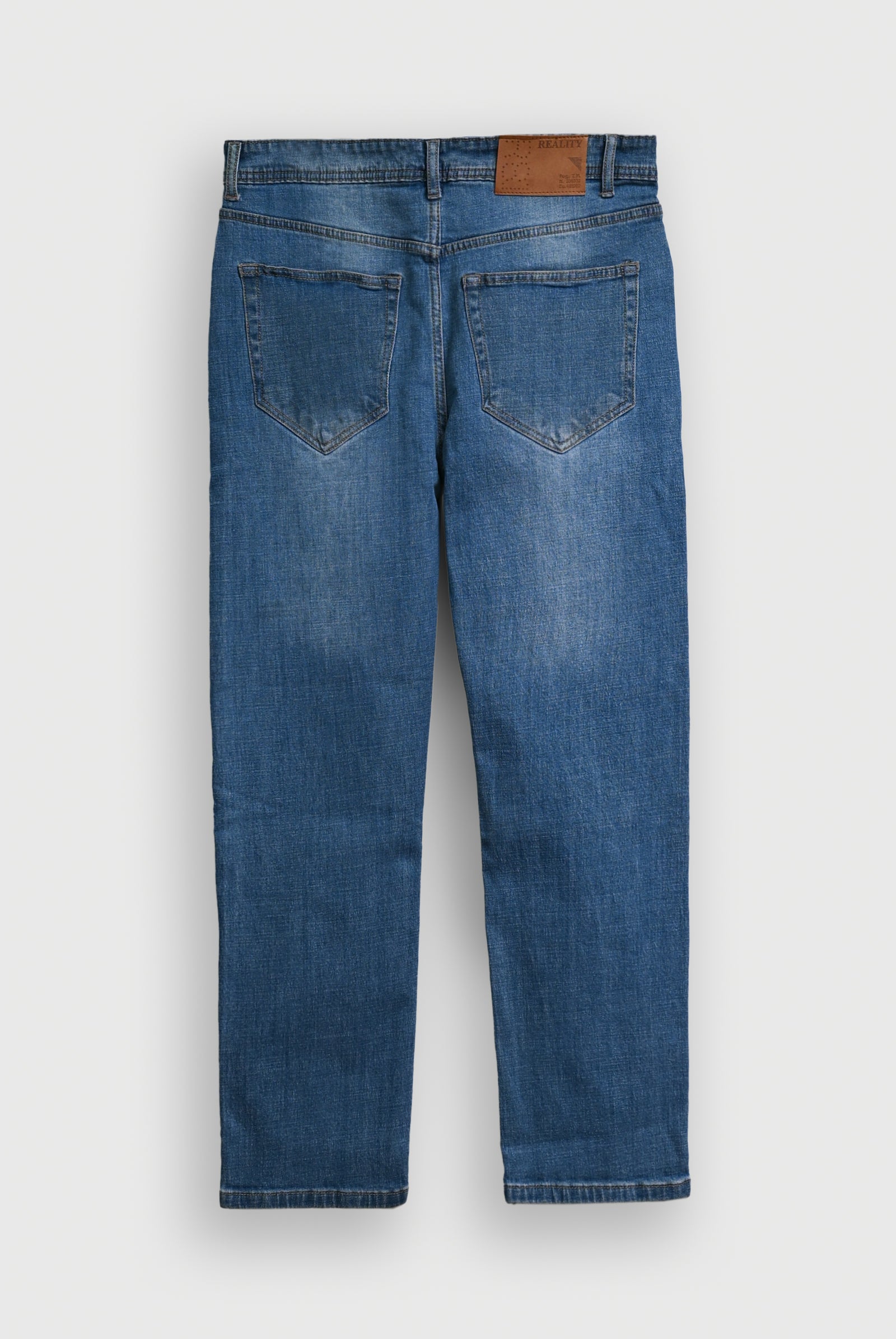 MEN BLUE STRAIGHT FIT DENIM Reality
