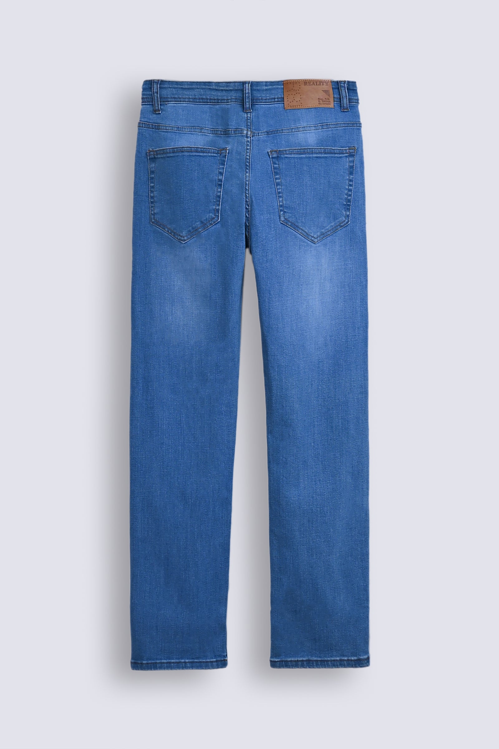 MEN BLUE Skin Fit Denim Reality