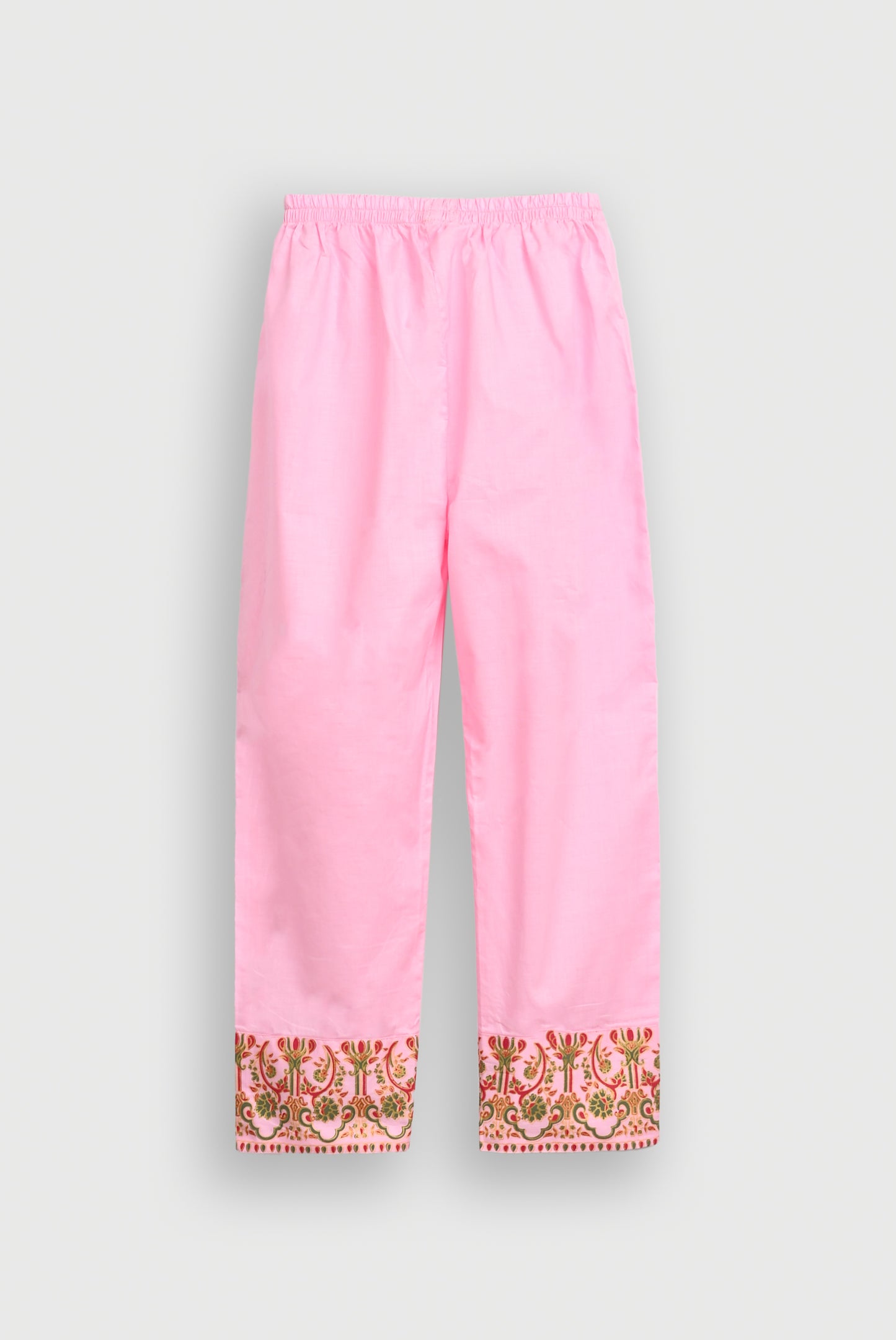 PINK BLOCK PRINTED SUIT Reality