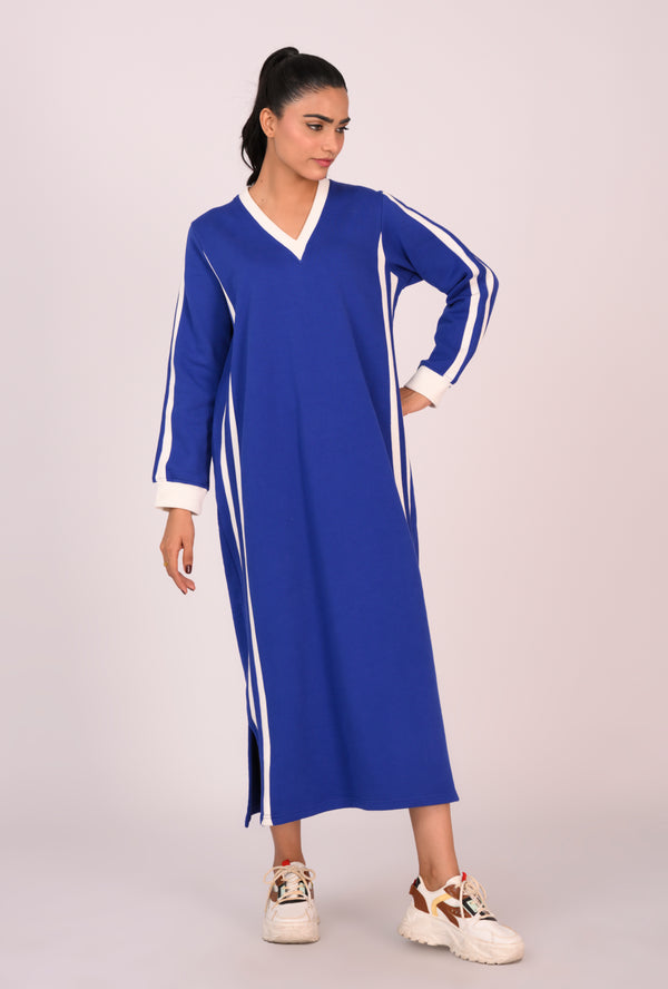 BLUE FLEECE DRESS REALITY