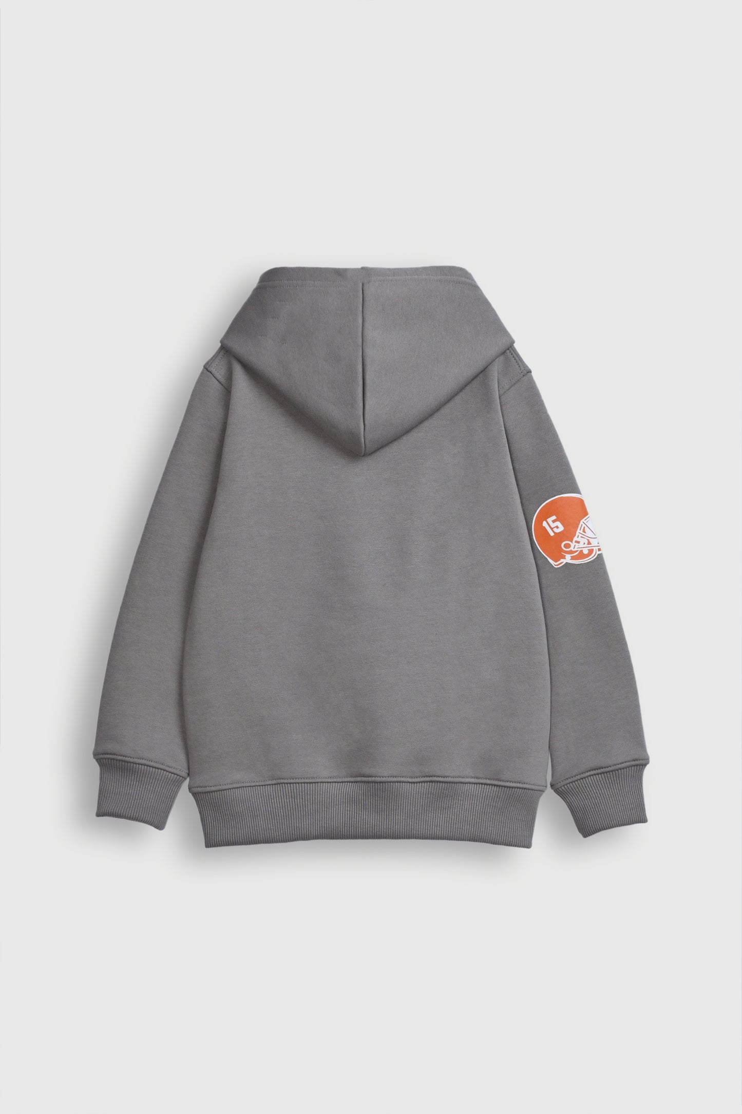Light Grey Baseball Hoodie Reality