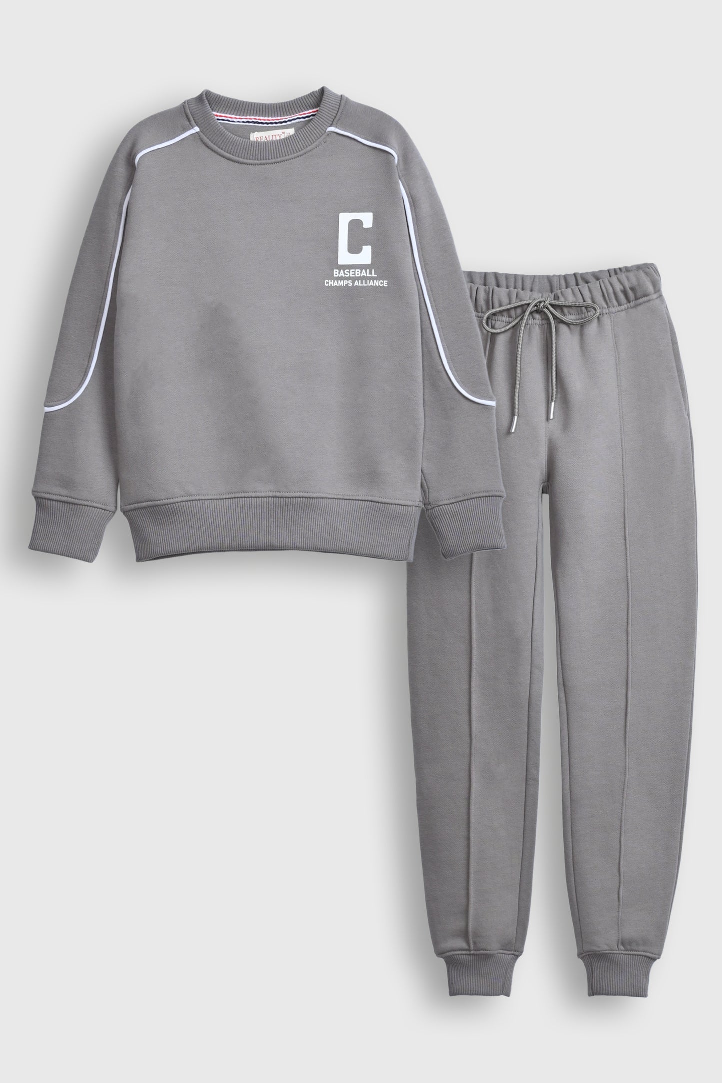 BOYS GRAY CO-ORDS SET Reality