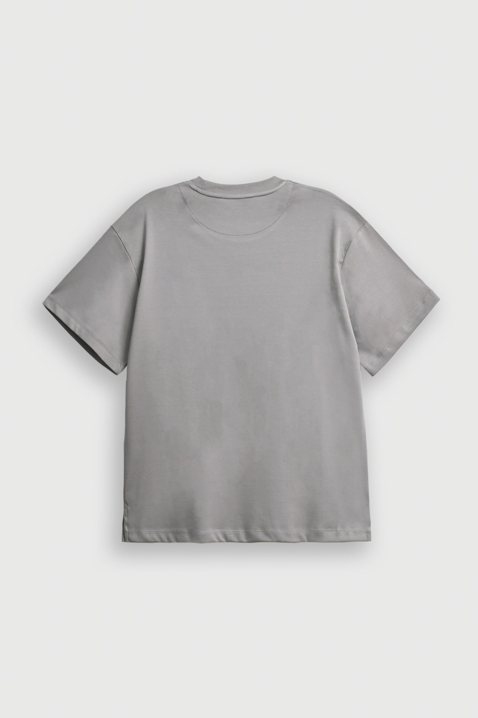 MEN GREY DOWN SHOULDER T-SHIRT Reality
