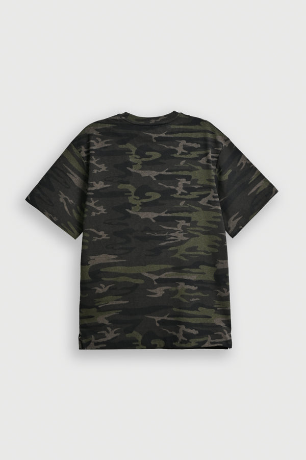 MENS ARMY GREEN T-SHIRT Reality