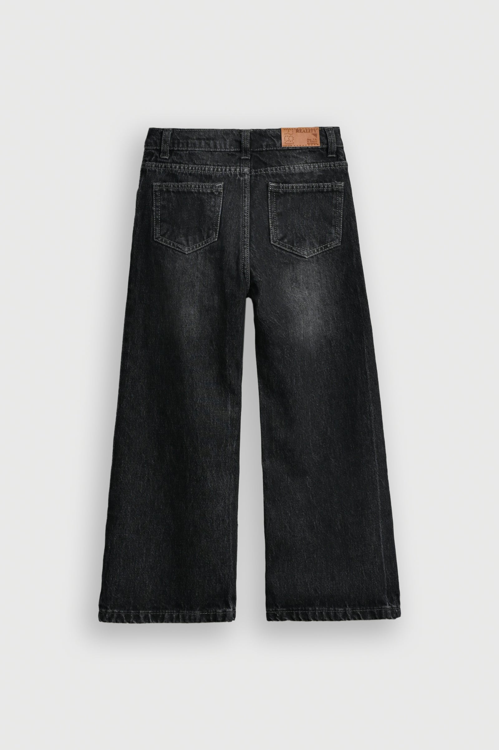 DARK GRAY LOOSE FIT DENIM Reality