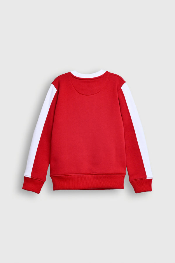 TEDDY RED SWEATSHIRT Reality
