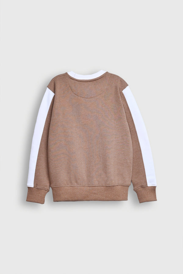 TEDDY LIGHT BROWN SWEATSHIRT Reality