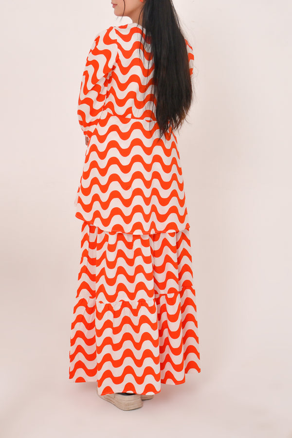 WHITE NORI FROST CO-ORD SET Reality