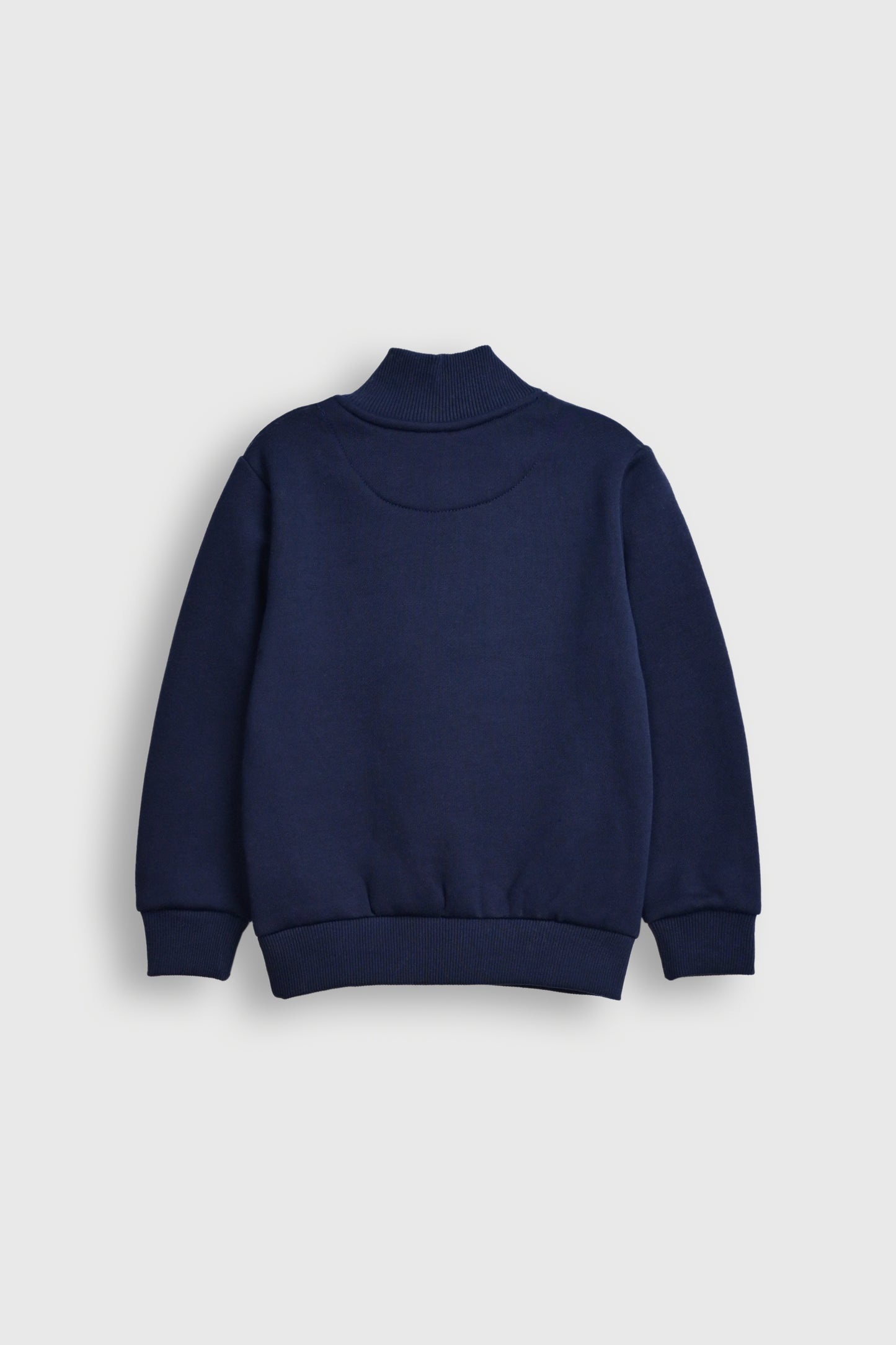 HALF ZIP NAVY SWEATSHIRT Reality