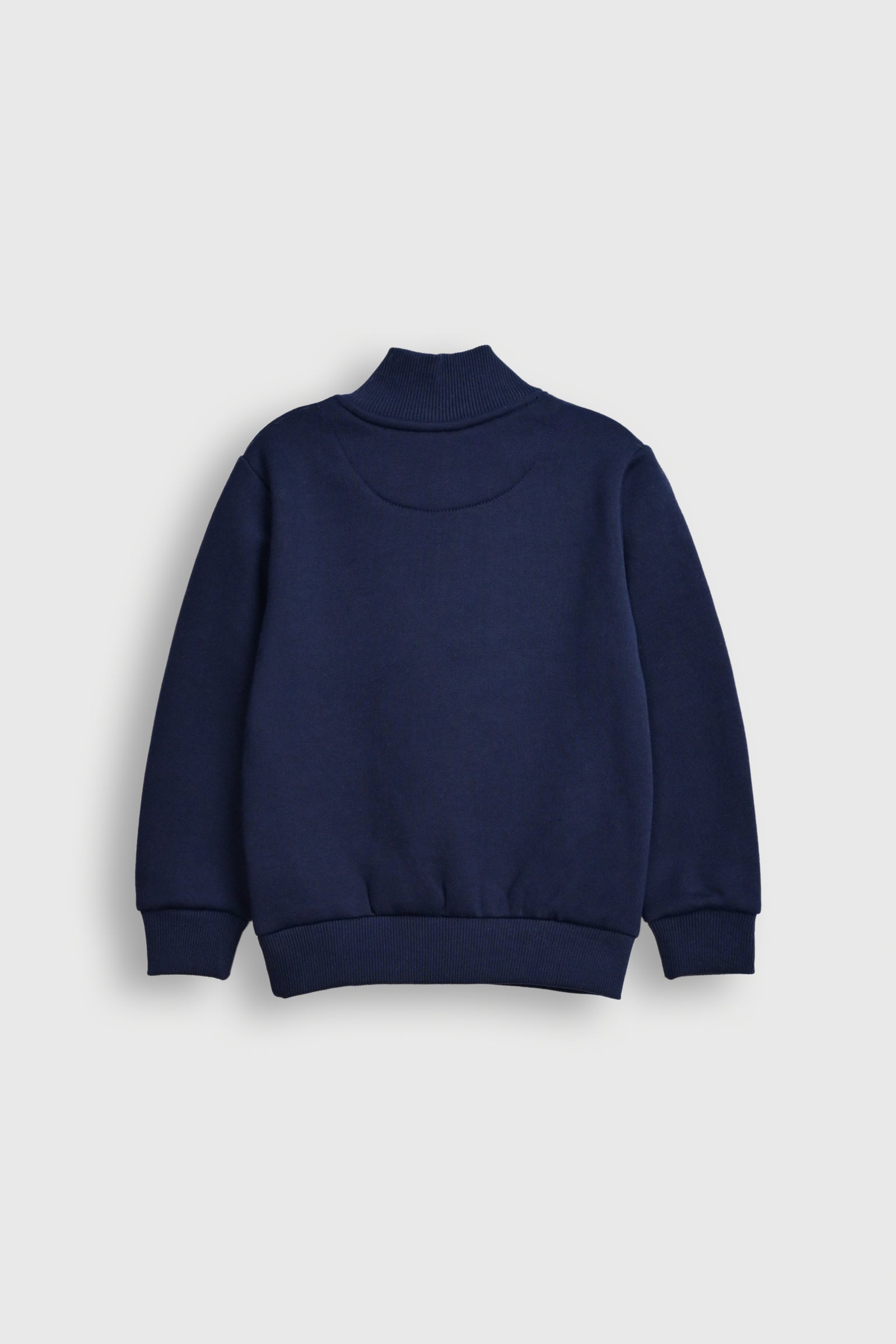 HALF ZIP NAVY SWEATSHIRT Reality