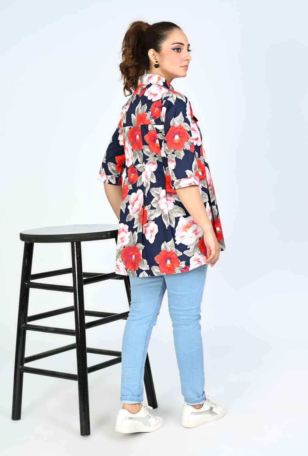 BLUSH EMBER NAVY TOP REALITY