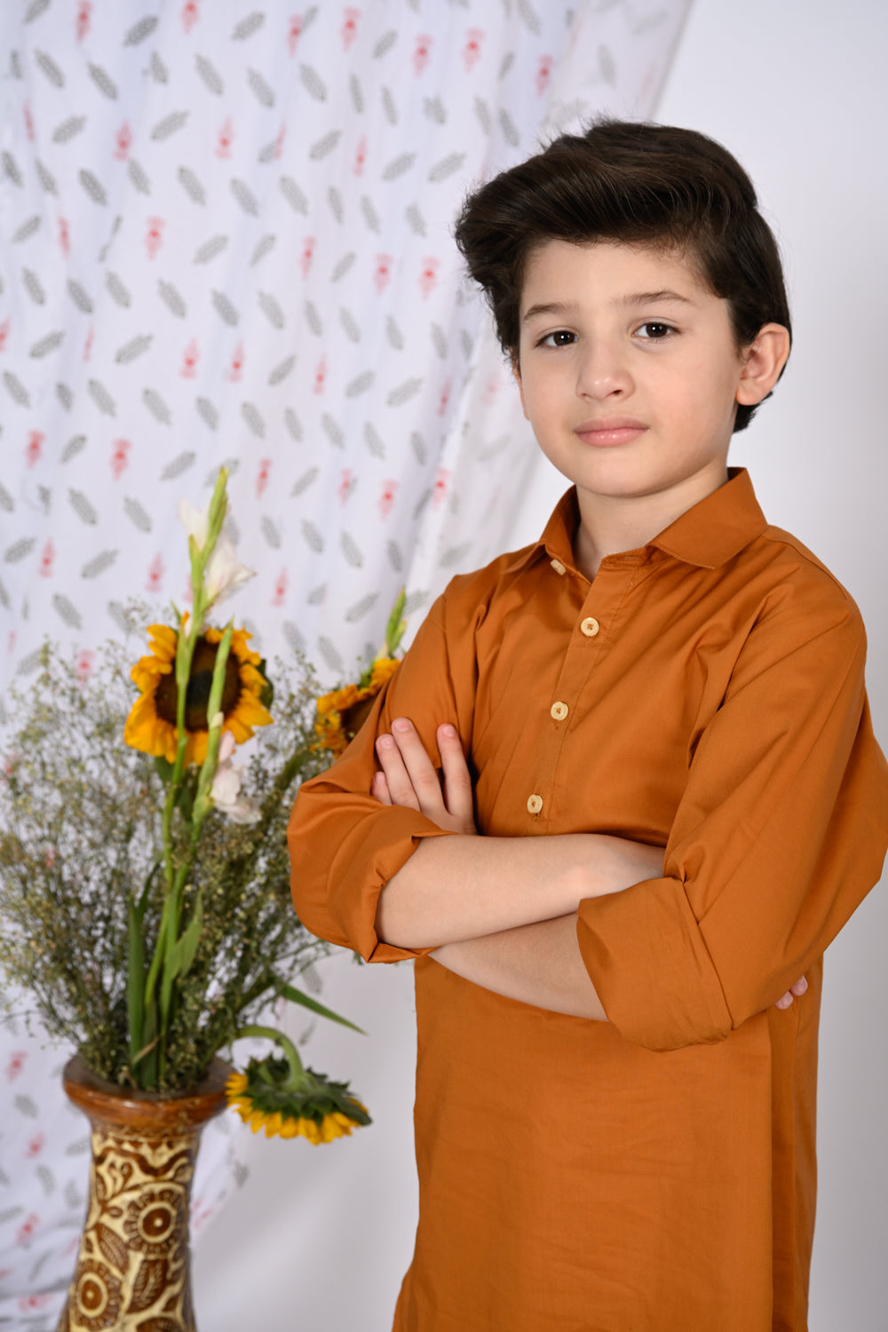 BOYS MUSTARD SHALWAR KAMEEZ Reality