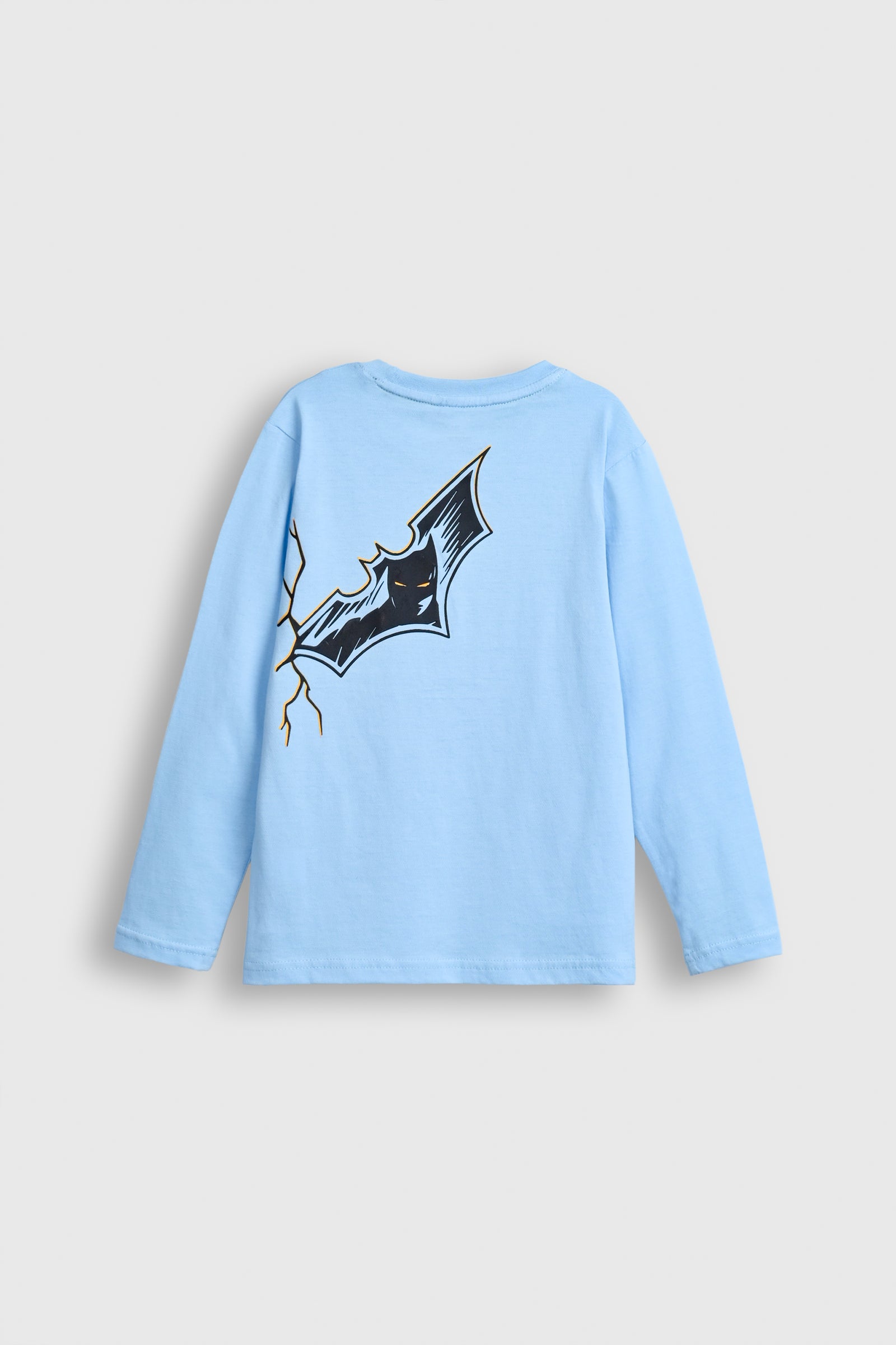 The Batman Sky Blue Long Sleeve Tee Reality