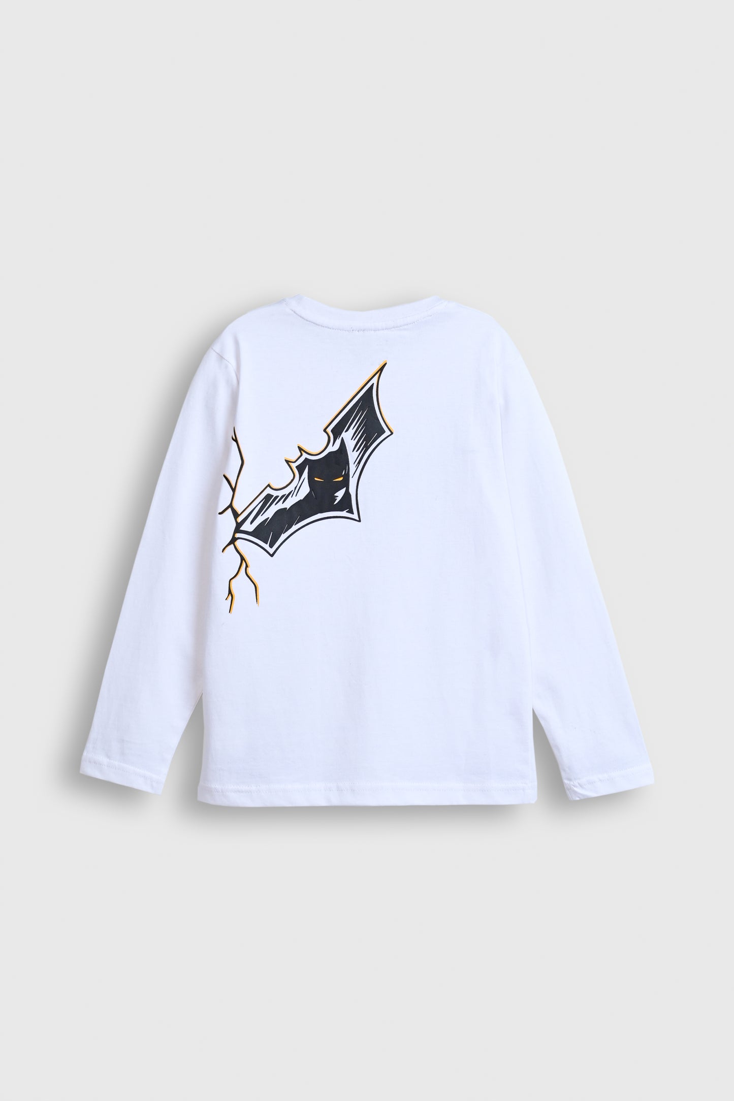 The Batman Classic White Long Sleeve Tee Reality