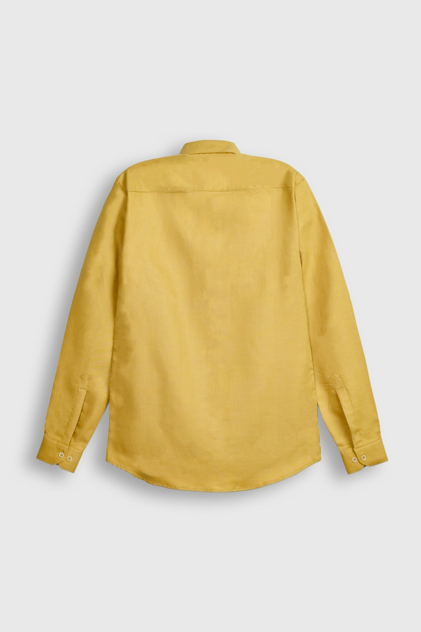 Golden Mustard Classic Cotton Shirt Reality