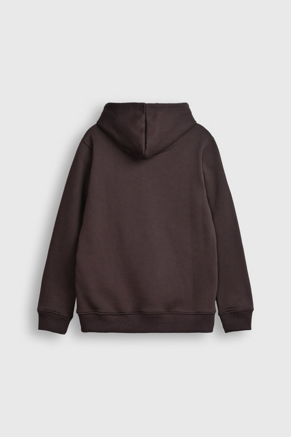 Mocha Brown Classic Hoodie Reality