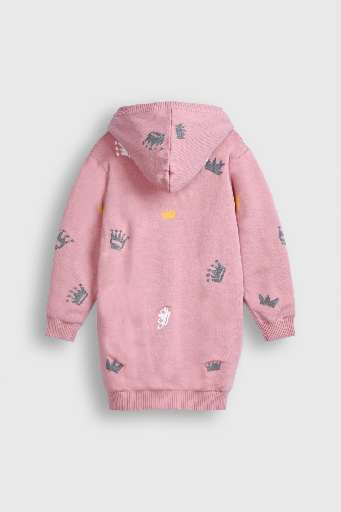 Princess Crown Hooded Knit Cardigan Reality