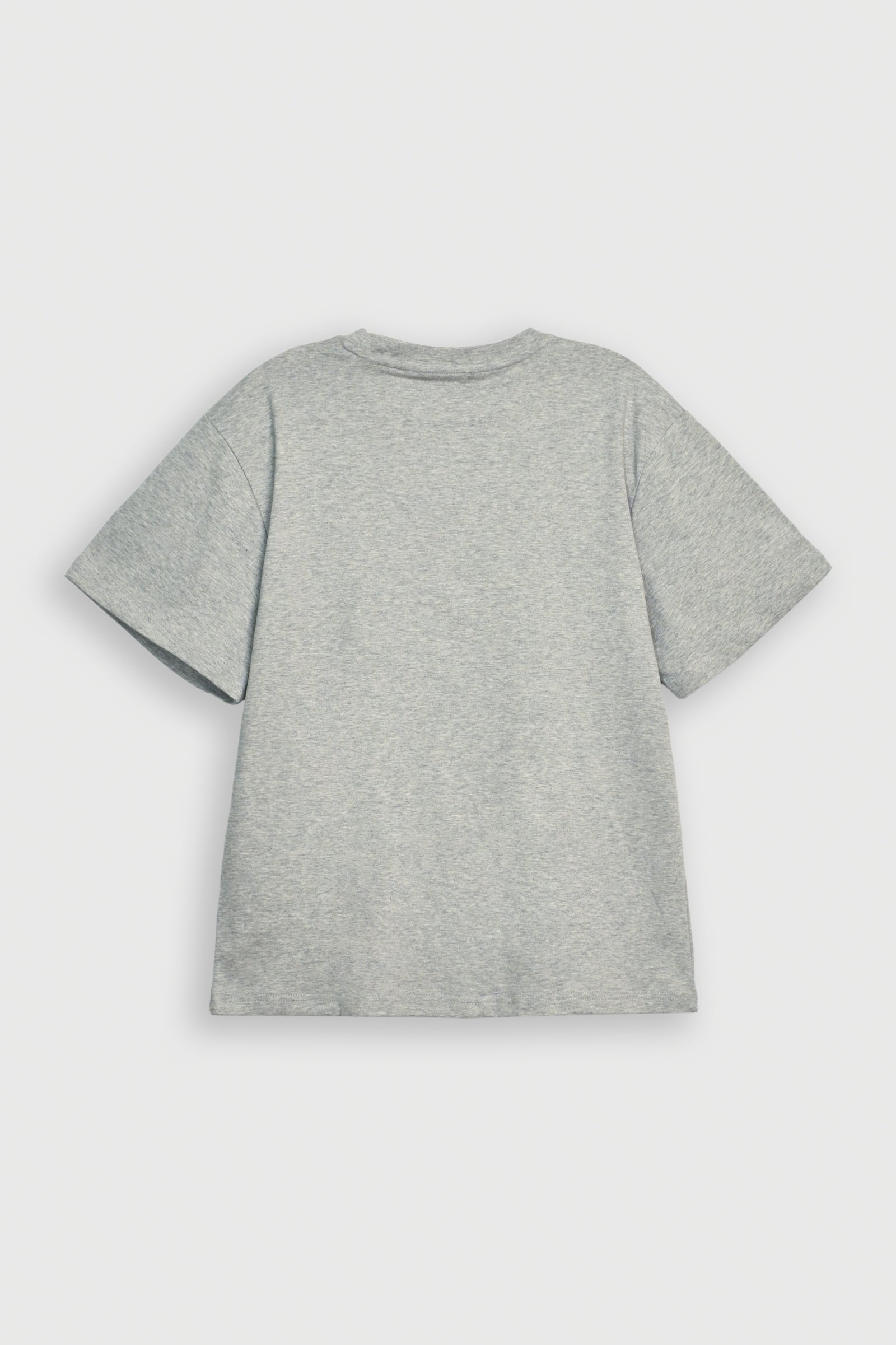 DOWN SHOULDER GRAY T-SHIRT Reality