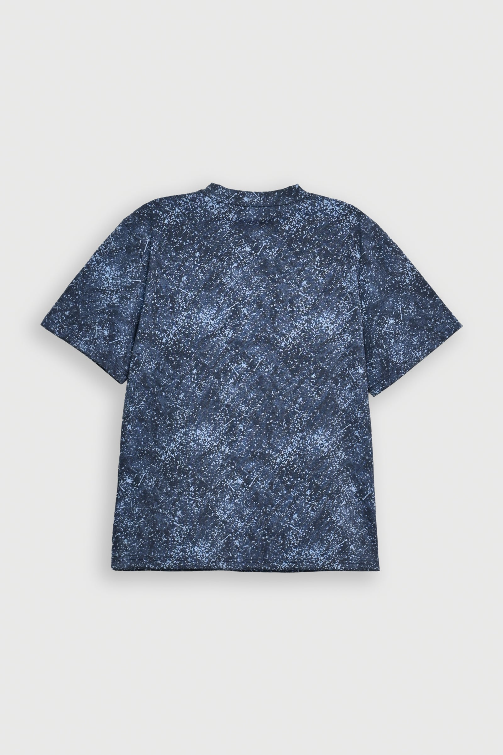 DOWN SHOULDER NAVY T-SHIRT Reality