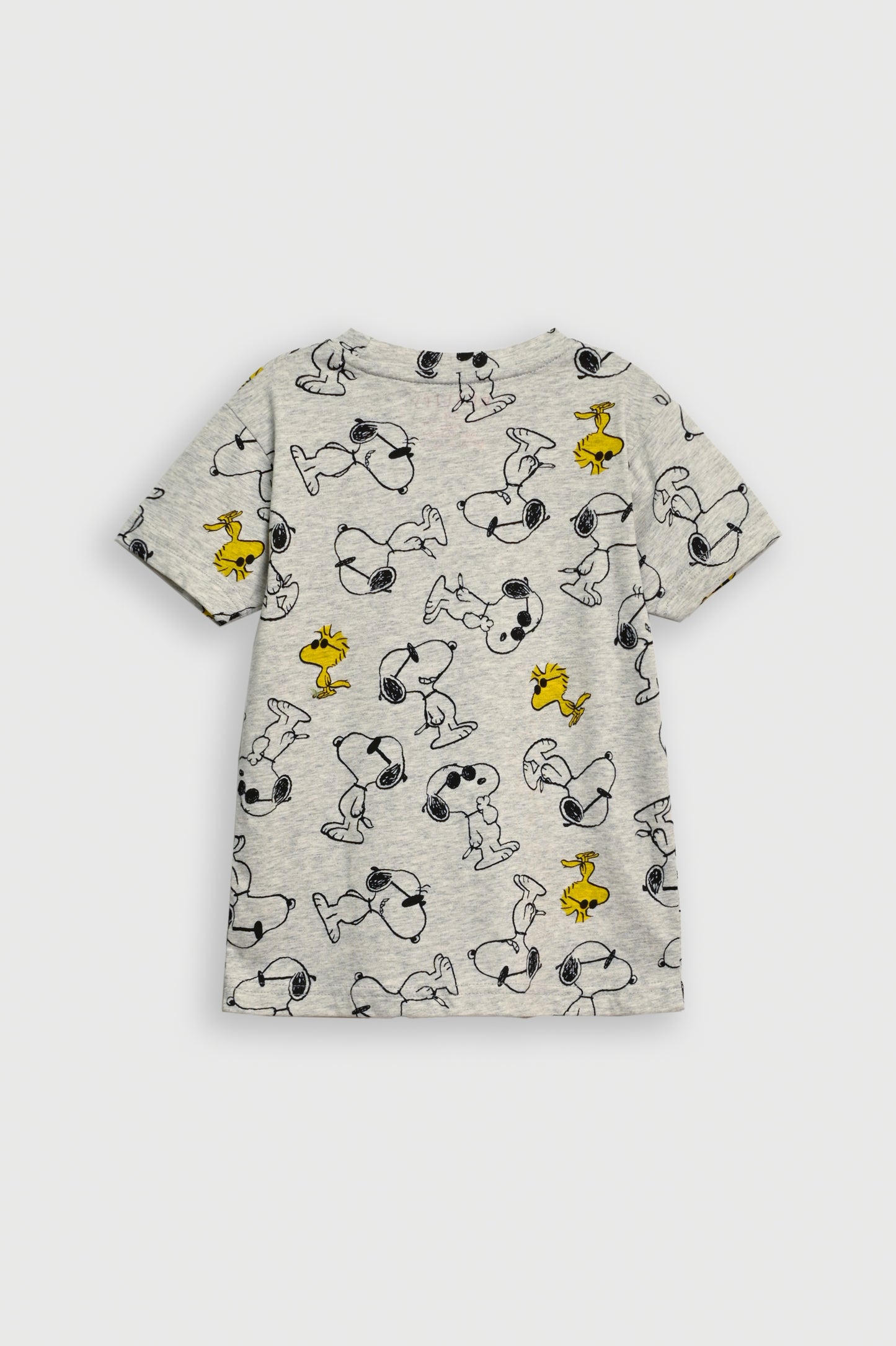 GRAY PRINTED T-SHIRT