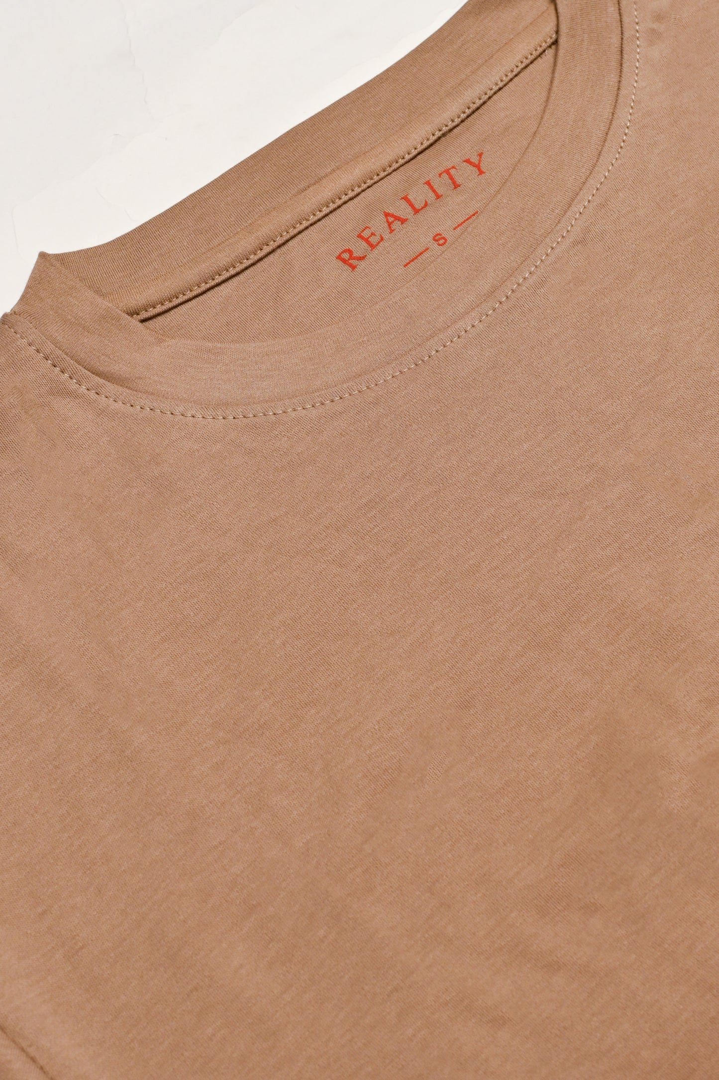 MEN DOWN SHOULDER SKIN T-SHIRT Reality