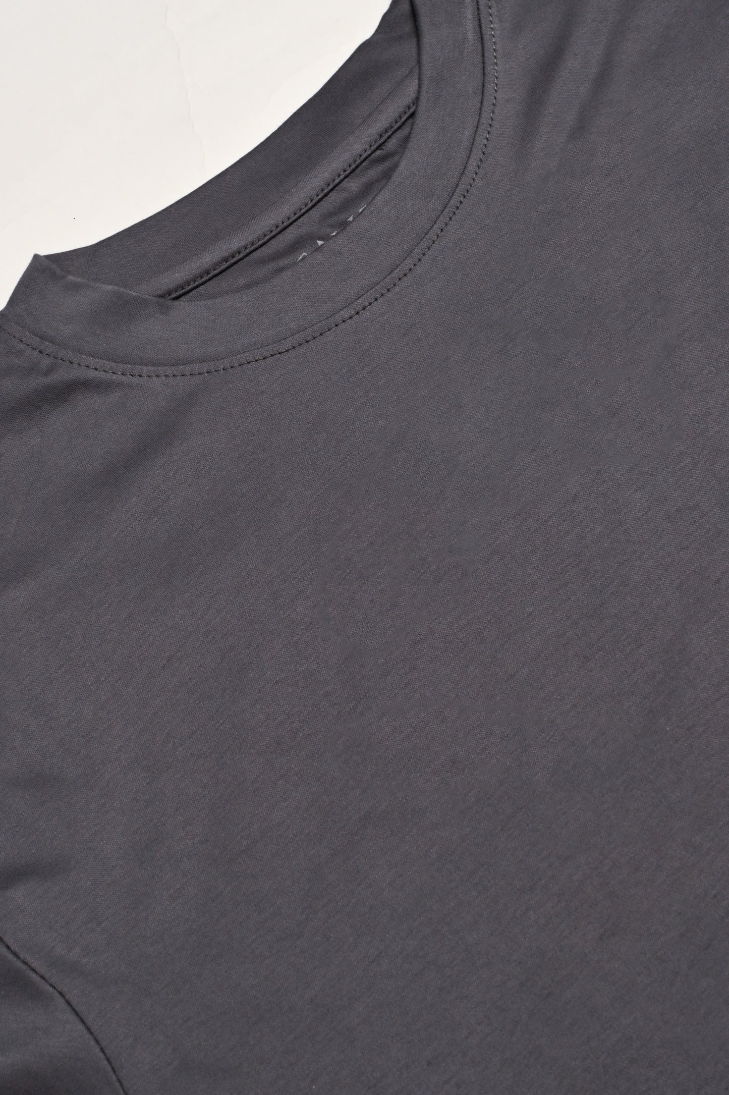 DOWN SHOULDER DARK GRAY T-SHIRT Reality