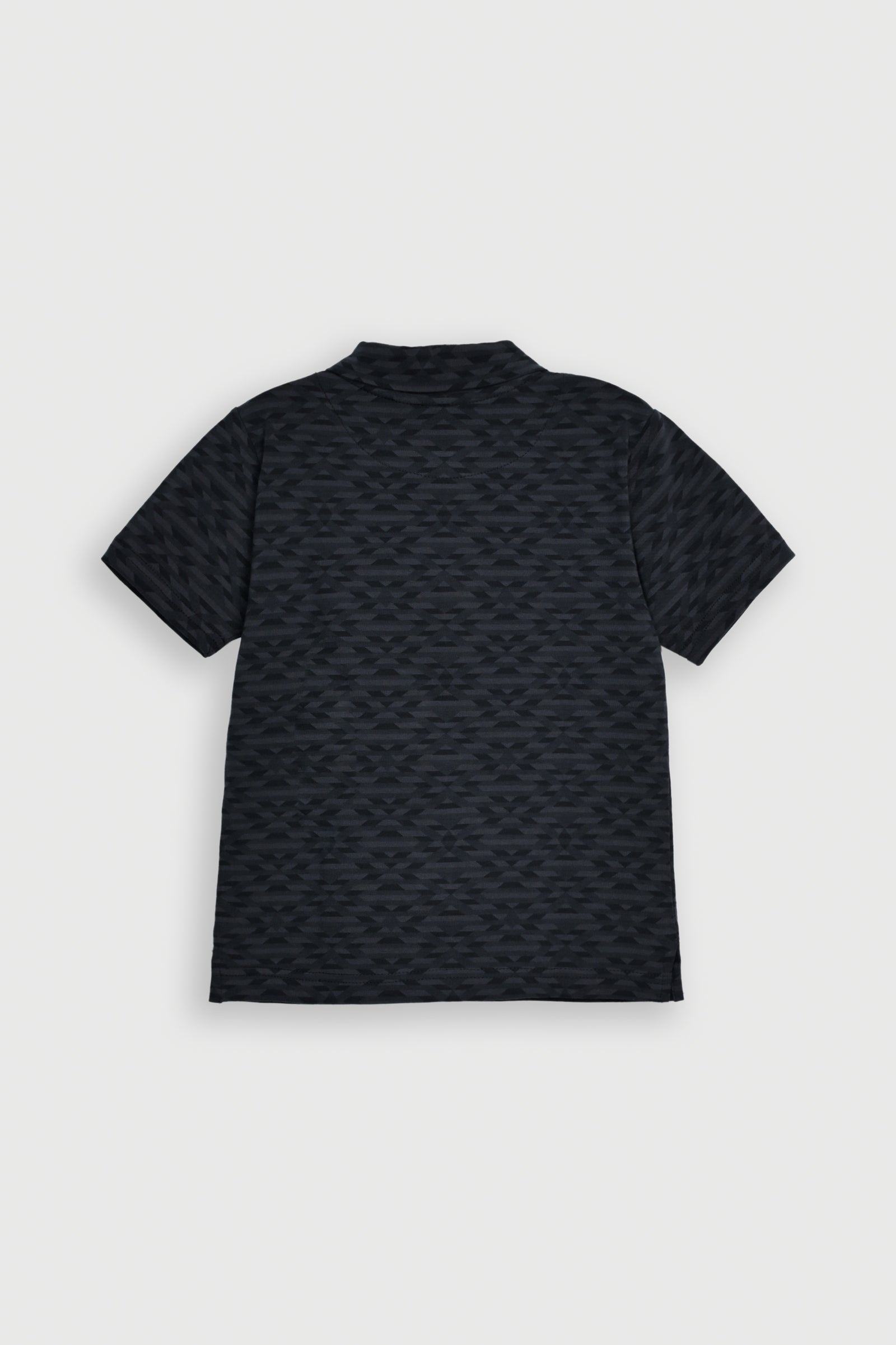 BOY PRINTED CHARCOAL POLO Reality