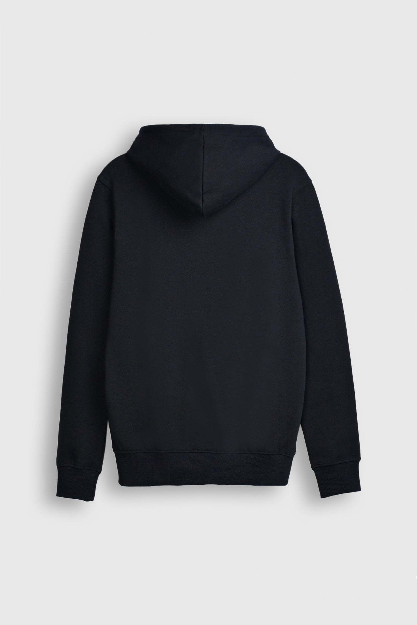 Classic Black Zip-Up Hoodie Reality